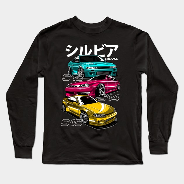 S-CHASSIS LEGEND Long Sleeve T-Shirt by rizadeli